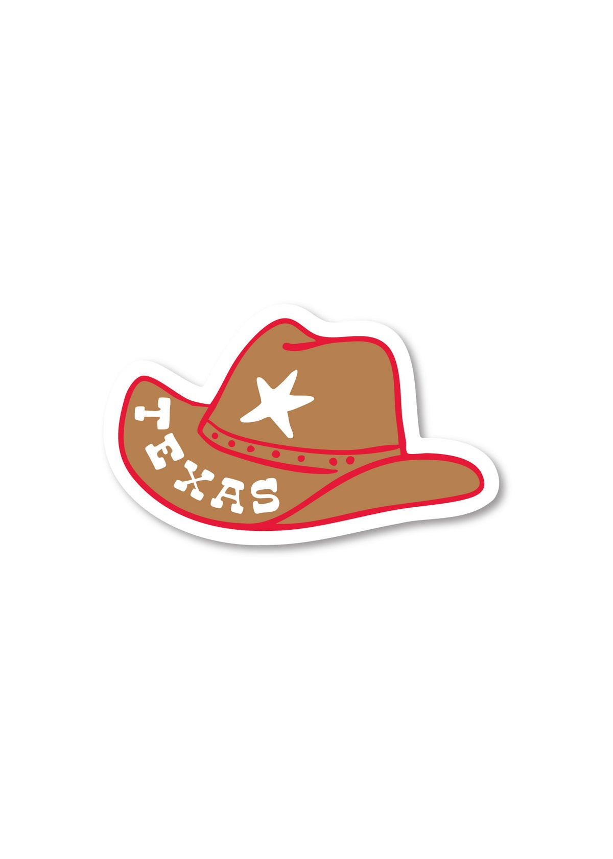 Howdy Hat Texas Sticker | Alice & Wonder