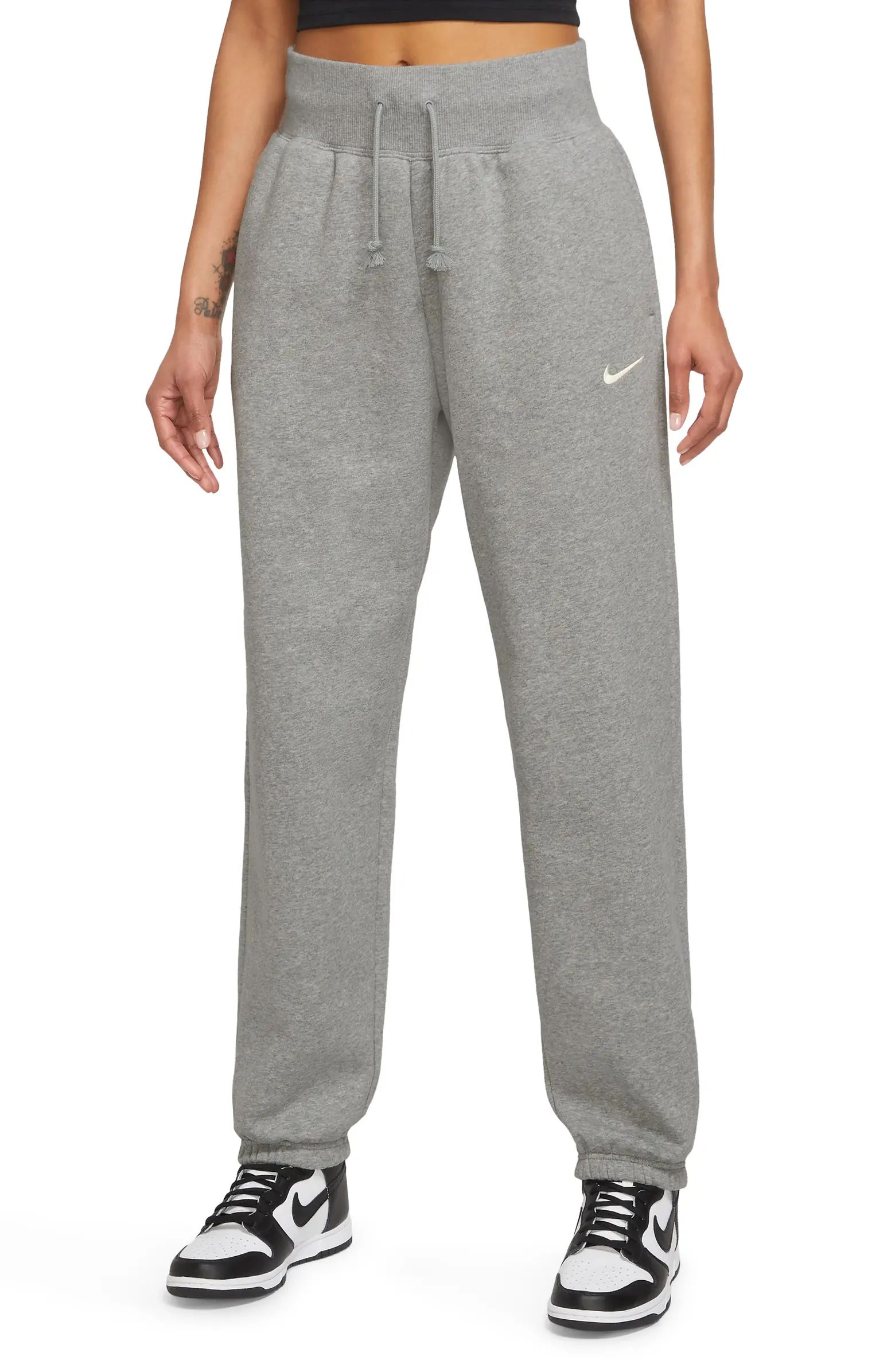 Nike Sportswear Phoenix High Waist Fleece Sweatpants | Nordstrom | Nordstrom