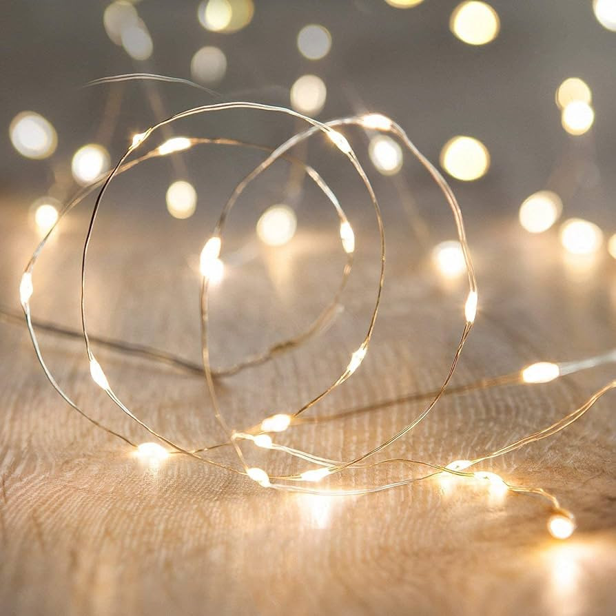 ANJAYLIA LED Fairy String Lights, 10Ft/3M 30leds Firefly String Lights Garden Home Party Wedding ... | Amazon (US)