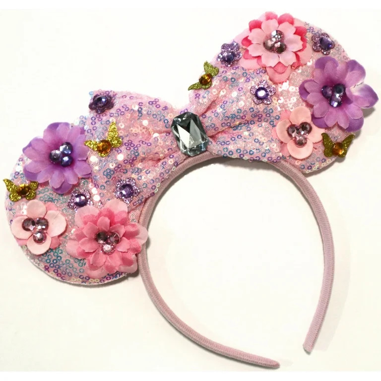 Gifts by RD Princess Inspired Minnie Mouse Ears, Princess Mickey Ears, Princess Ears, Princess Ma... | Walmart (US)
