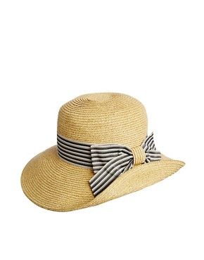 Oysho Straw Boater Hat | ASOS UK