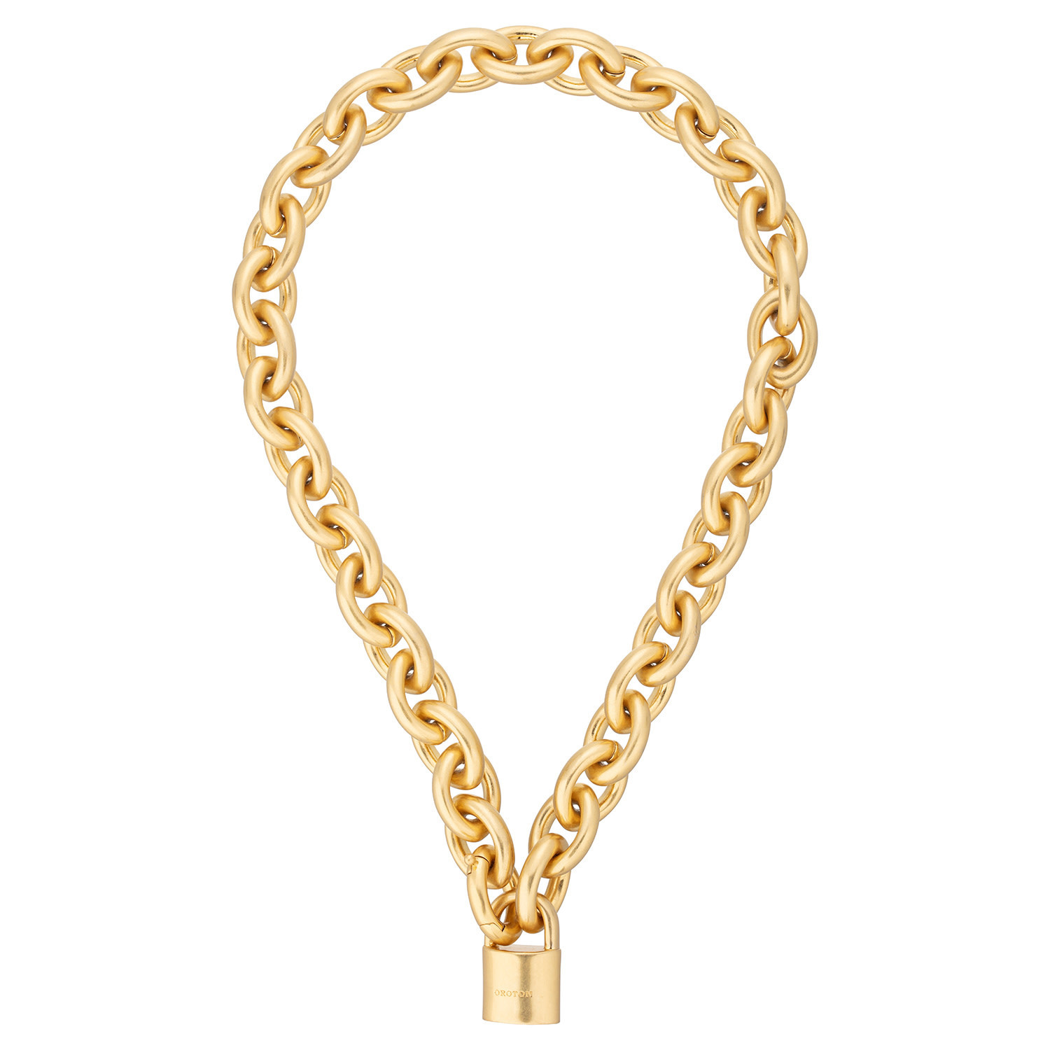 Evie Necklace - Worn Gold | Oroton | Oroton