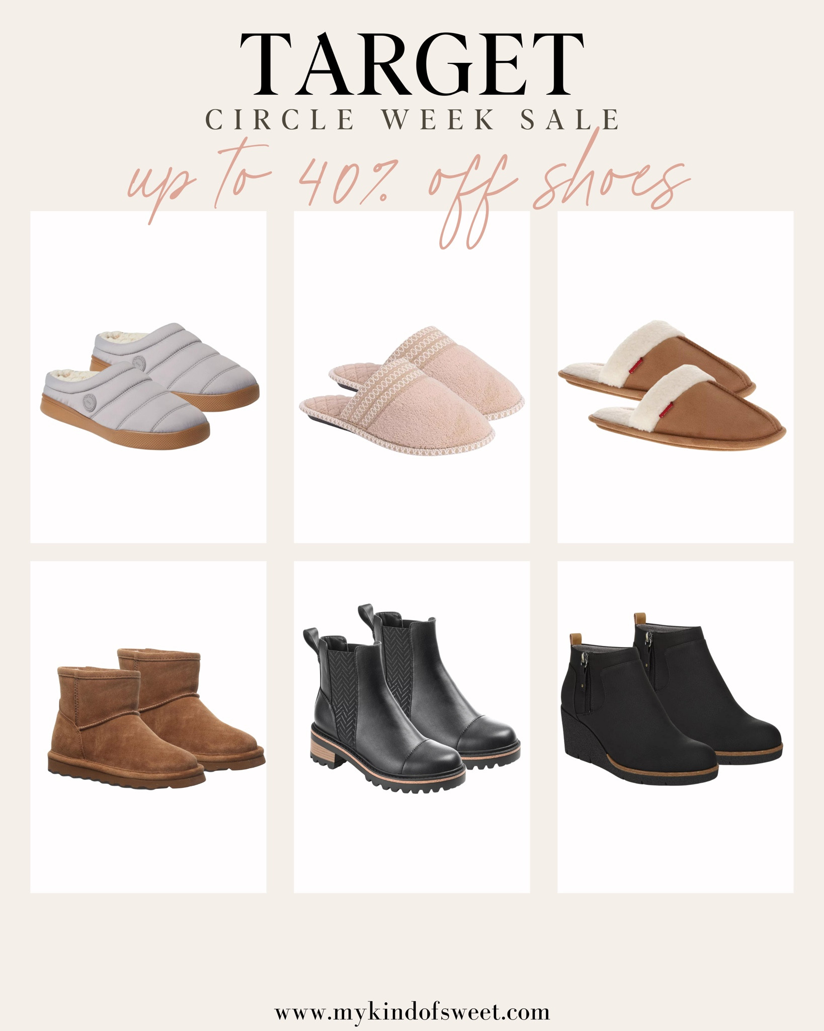 Target Circle Week just got better with 40% off shoes. From boots to slippers, now’s the time to step up your fall shoe game with styles that are both chic and affordable.

#LTKSaleAlert #LTKSeasonal #LTKStyleTip
