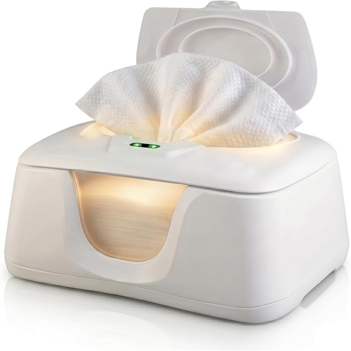 GOGO Pure Wet Wipe Warmer | Dispenser for Baby, Make Up, Adult Care - Auto Off Lights for Nightti... | Amazon (US)