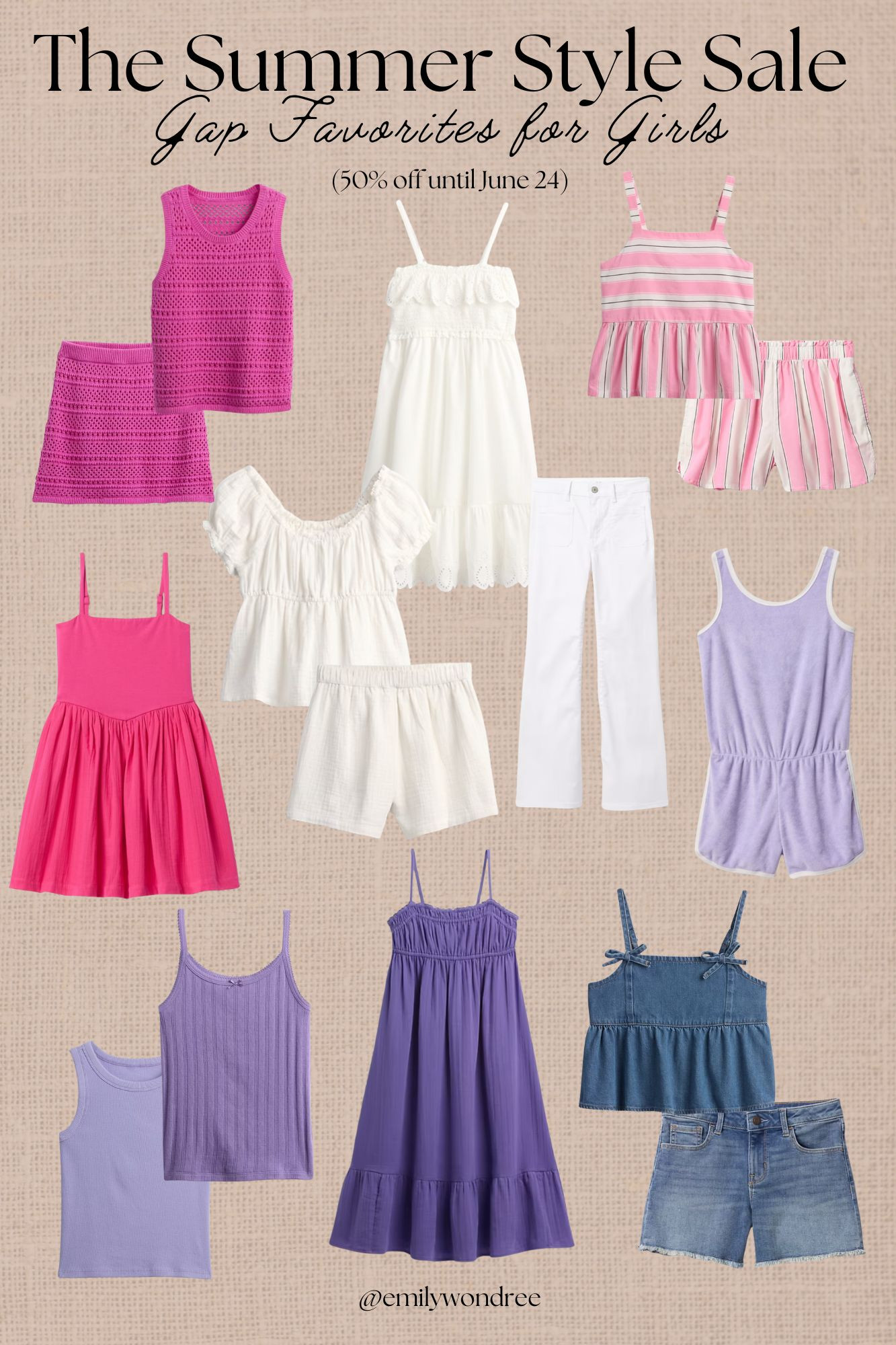 Gap Favorites for Girls- The Summer Style Sale #sale #gap #girls #kidsoutfit #summerstyle 

 #LTKSummerEdit #LTKSaleAlert #LTKKids
