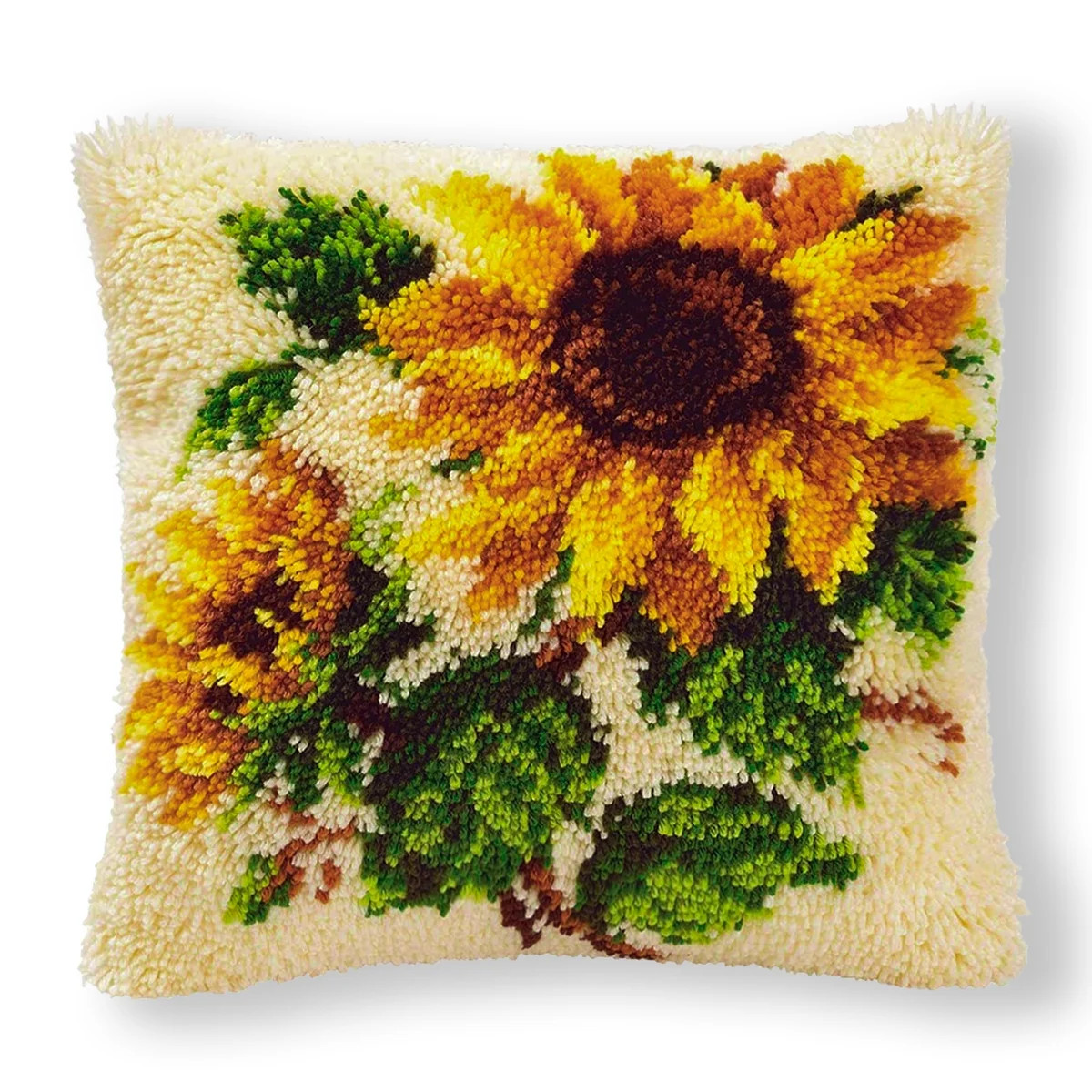 Latch Hook Pillow Kits for Adults pillow,latch hook pillow kits,Flower Embroidery Creative Craft ... | Walmart (US)