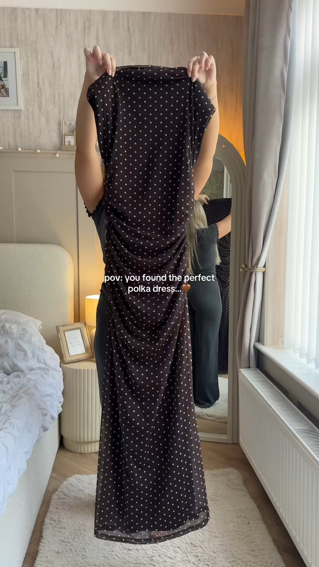 The perfect polka dot dress 🤎🤍

#LTKuk #LTKsummer