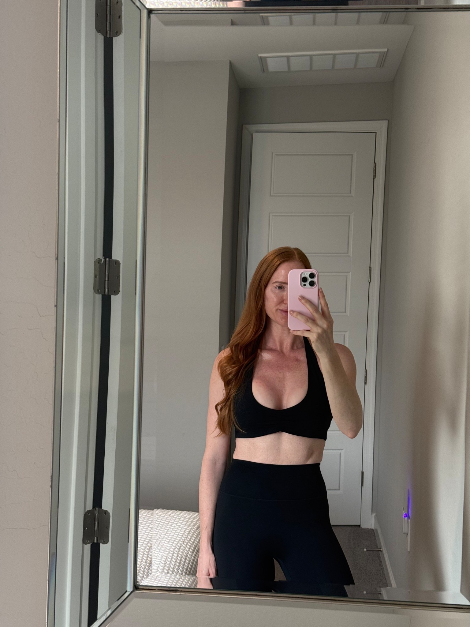 All black activewear 🖤

Wearing large in Crop & medium leggings 

#LTKfitnessgoals #LTKootd #LTKgrwm