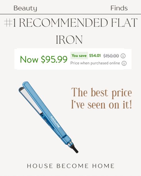 The best deal I’ve seen on my flat iron!!! It was the #1 recommended flat iron by my followers and it works so well! 

#LTKover40 #LTKMostLoved #LTKbeauty
