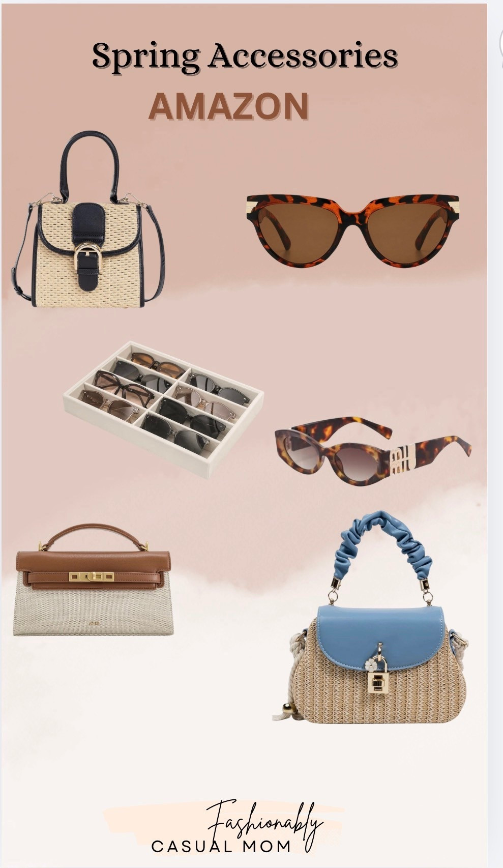 Spring handbags and sunglasses - Amazon


#LTKSpringSale #LTKgrwm #LTKootd