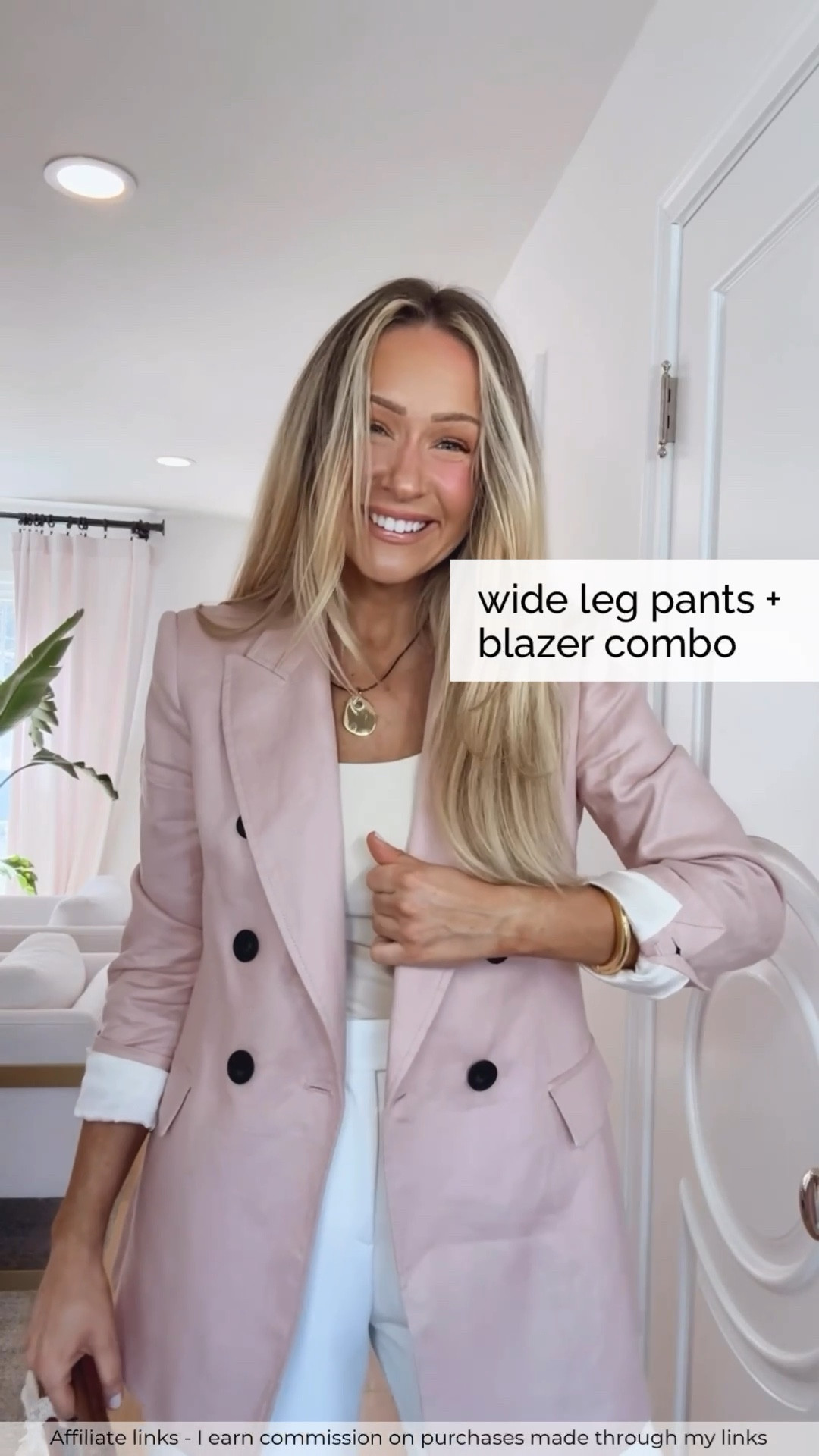 Affiliate links - I earn commission on purchases made through my links | Zara spring fashion, baby shower outfit with pants