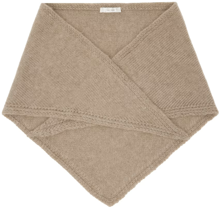 Beige Hit Scarf | SSENSE