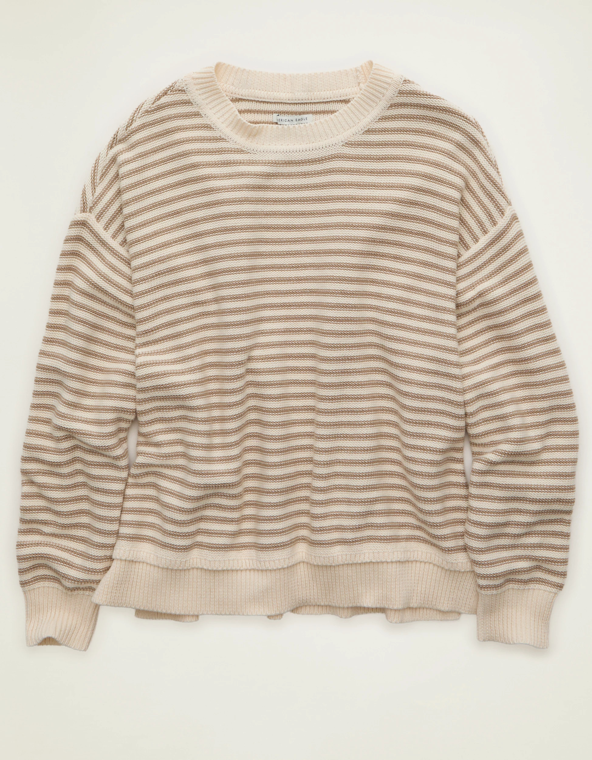 AE Oversized Crew Neck Sweater | American Eagle Outfitters (US & CA)