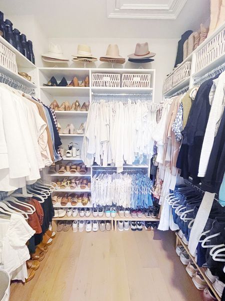 SUMMER HIATUS We love a client with a color palate that lends to a beautifully curated closet. By utilizing every inch of space we were able to give our client a boutique style feel that she so deserves! 🤍🤍🤍

#organizedsimplicity #home #organization #proorganizer #professionalorganizers #atlanta #organizedhome #atlantaorganizers #getorganized #homeorganization #closetgoals #closetorganizing #organizing