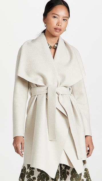 Pressed Wool Blanket Coat | Shopbop