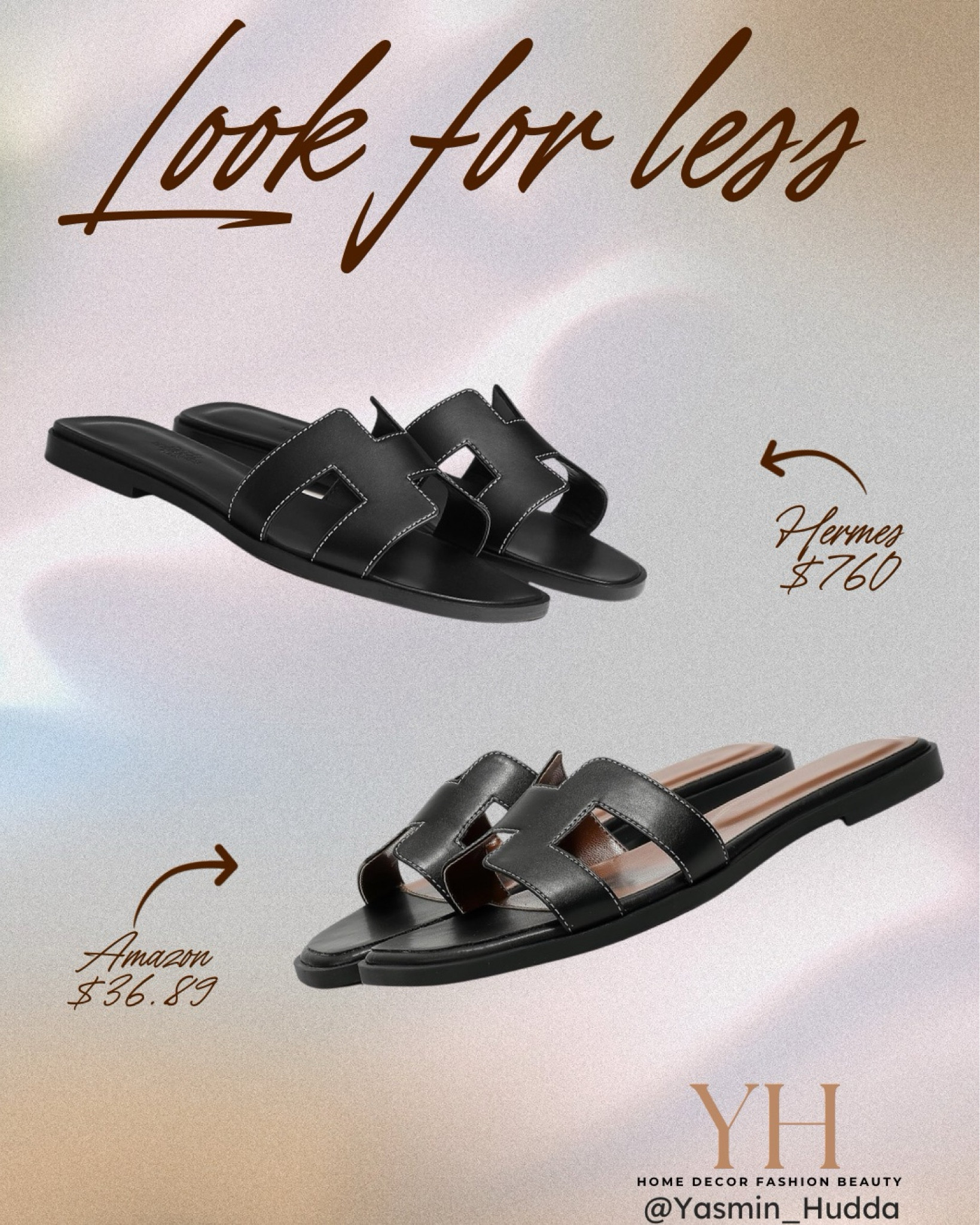Hermes inspired sandals on Amazon.
Designer look for less.
Amazon slides look very similar to the Hermes slides. 


#LTKStyleTip #LTKFindsUnder50 #LTKShoeCrush