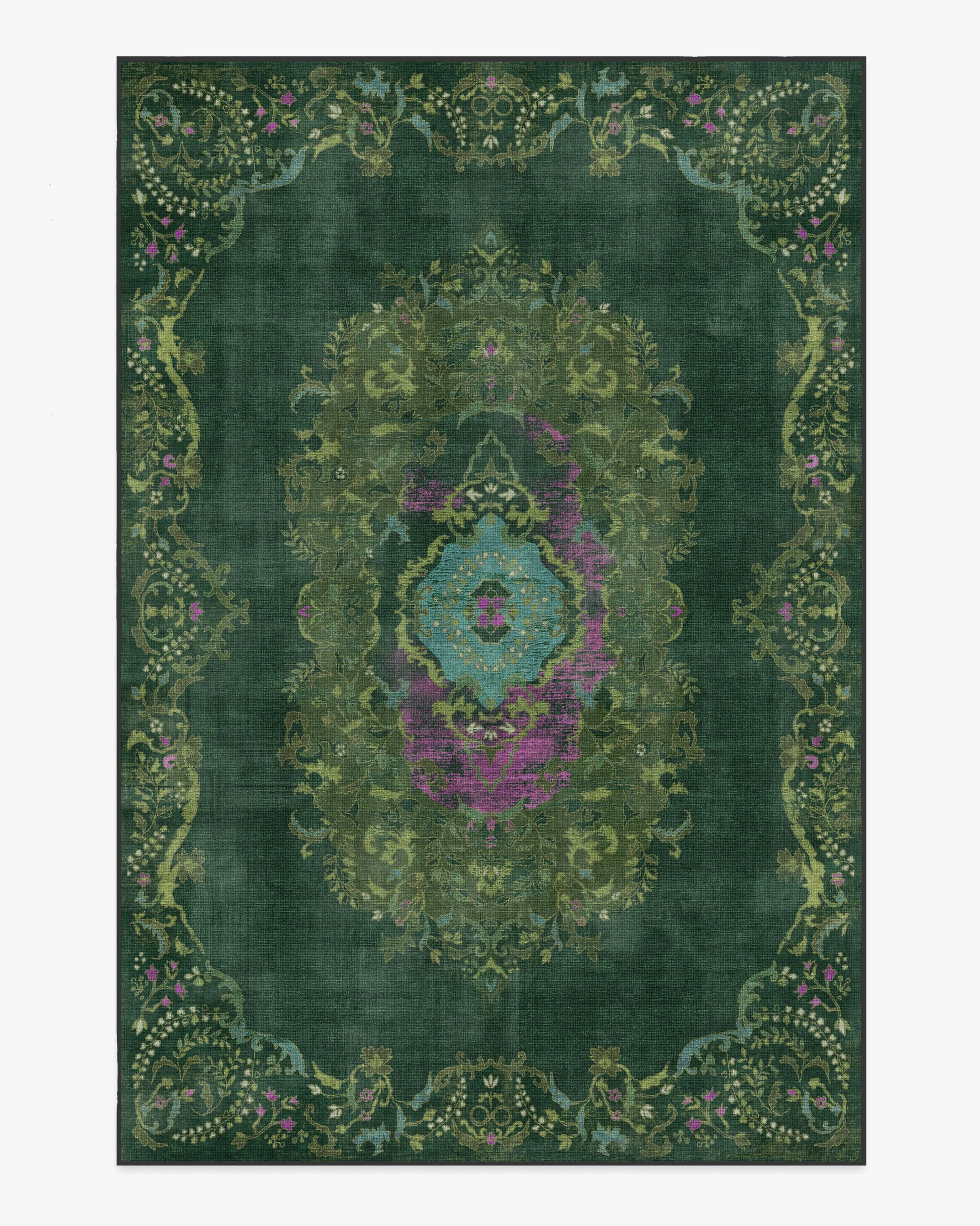 Elphaba's Lair Emerald Rug by Wicked | Ruggable US | Ruggable