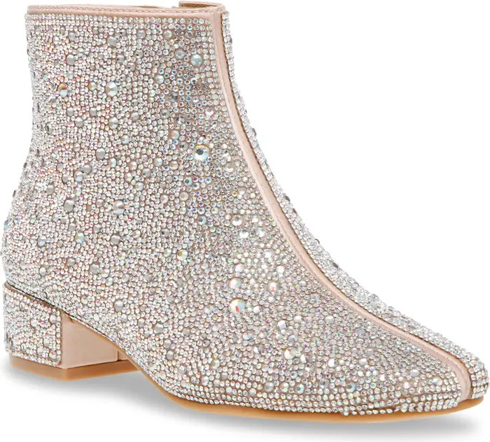 Betsey Johnson Kids' Cady Sparkle Bootie | Nordstrom | Nordstrom