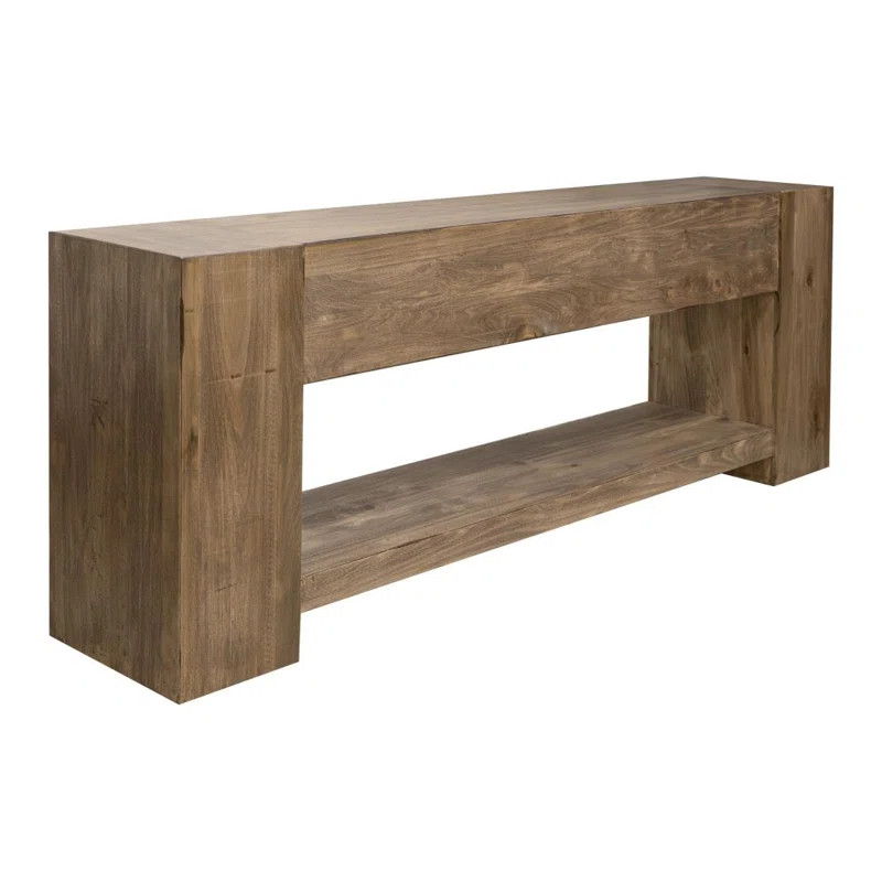 Demetrick 94.5'' Solid Wood Console Table | Wayfair North America