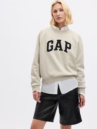 Vintage Soft Arch Logo Sweater | Gap (US)