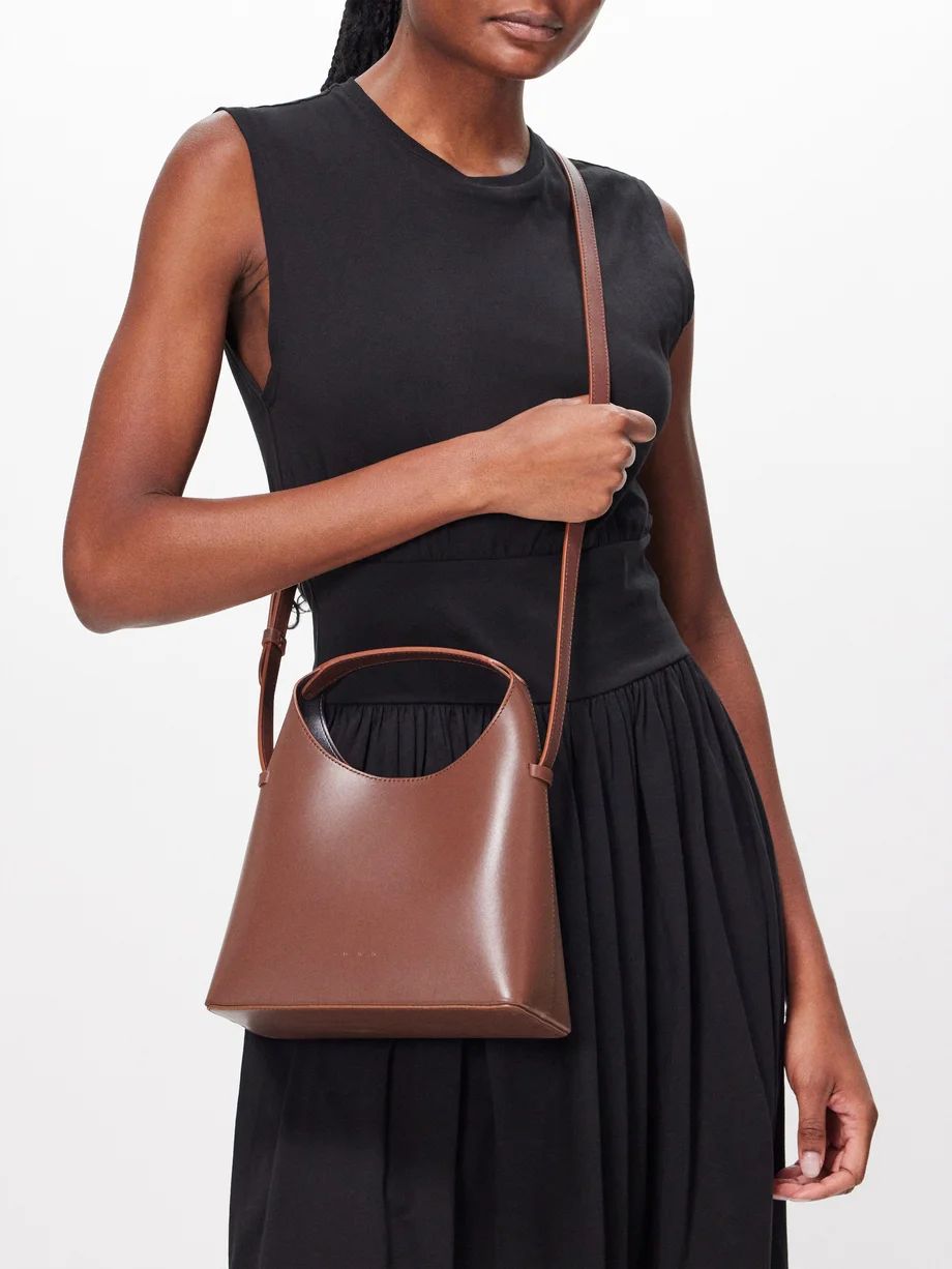 Sac mini leather cross-body bag | Aesther Ekme | Matches (US)