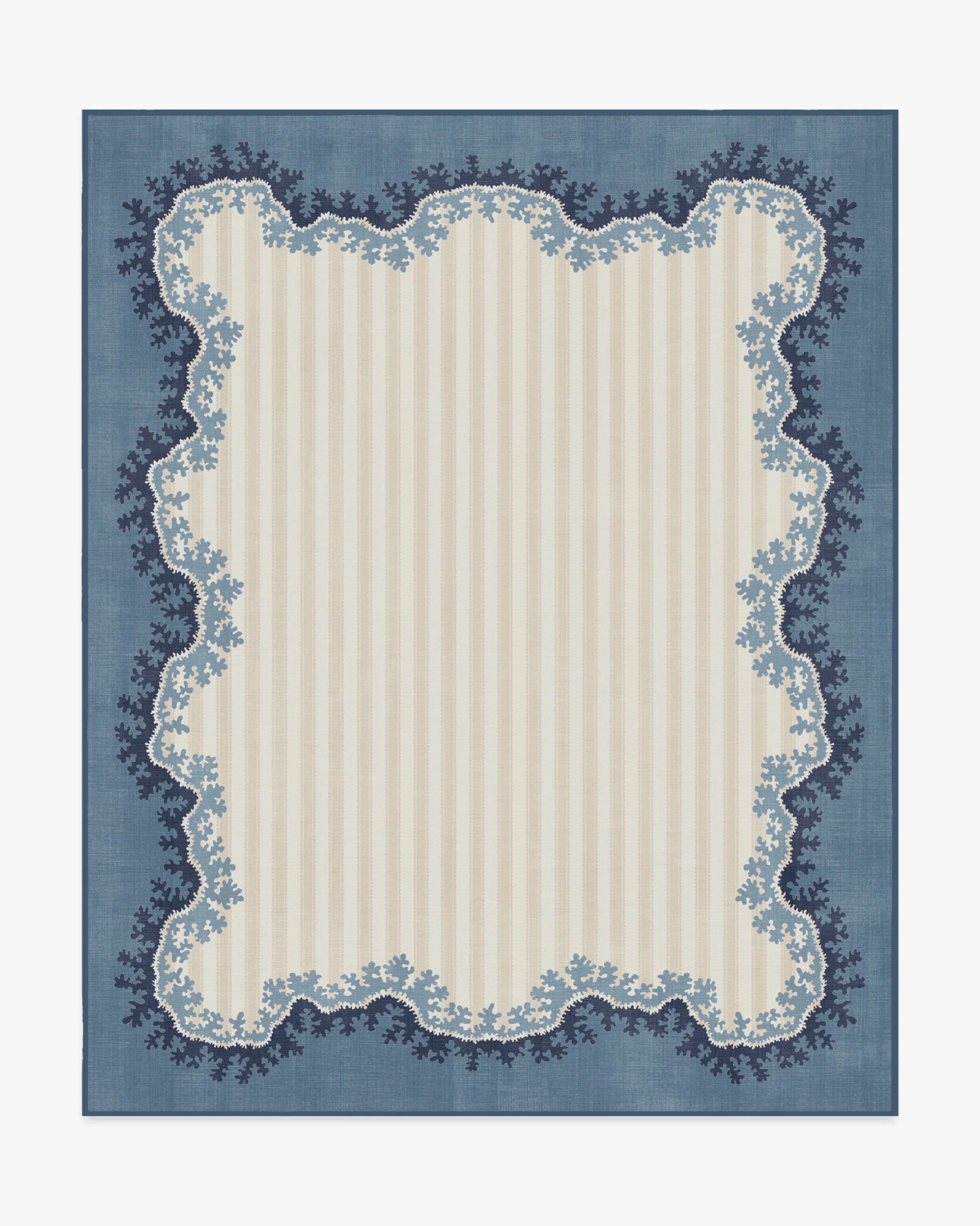 Oxbow Indigo Rug by Sanderson | Ruggable US | Ruggable