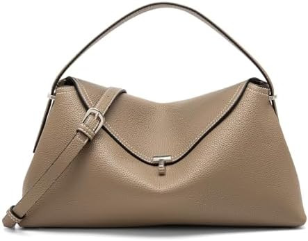 Leather Crossbody Bag for Women, Multiple Compartments for Everyday & Travel | Amazon (US)