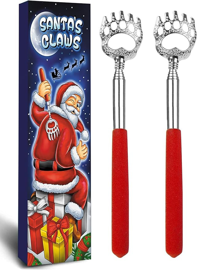 Back Scratcher Extendable Stocking Stuffers Gifts for Men Women Adults Teens Gift for Who Have Ev... | Amazon (US)
