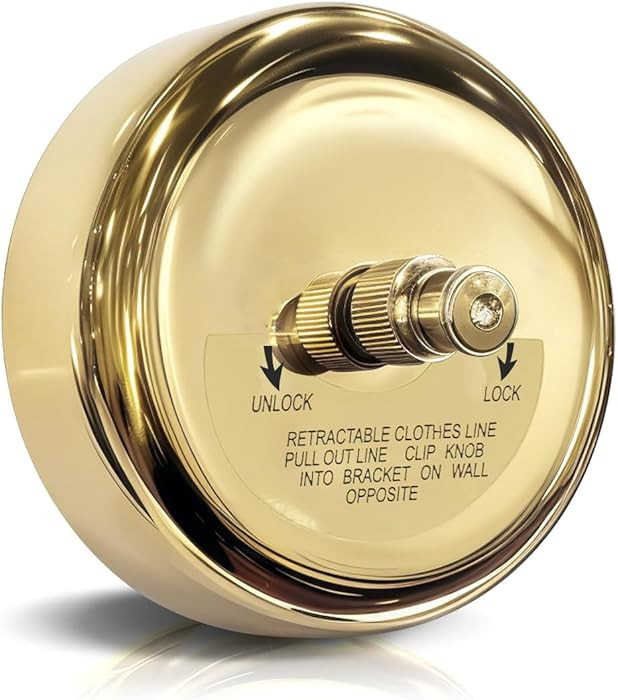 Retractable Clothesline,Wall Mounted Adjustable Clothing Rope for Shower Room Bathroom Laundry (G... | Amazon (US)