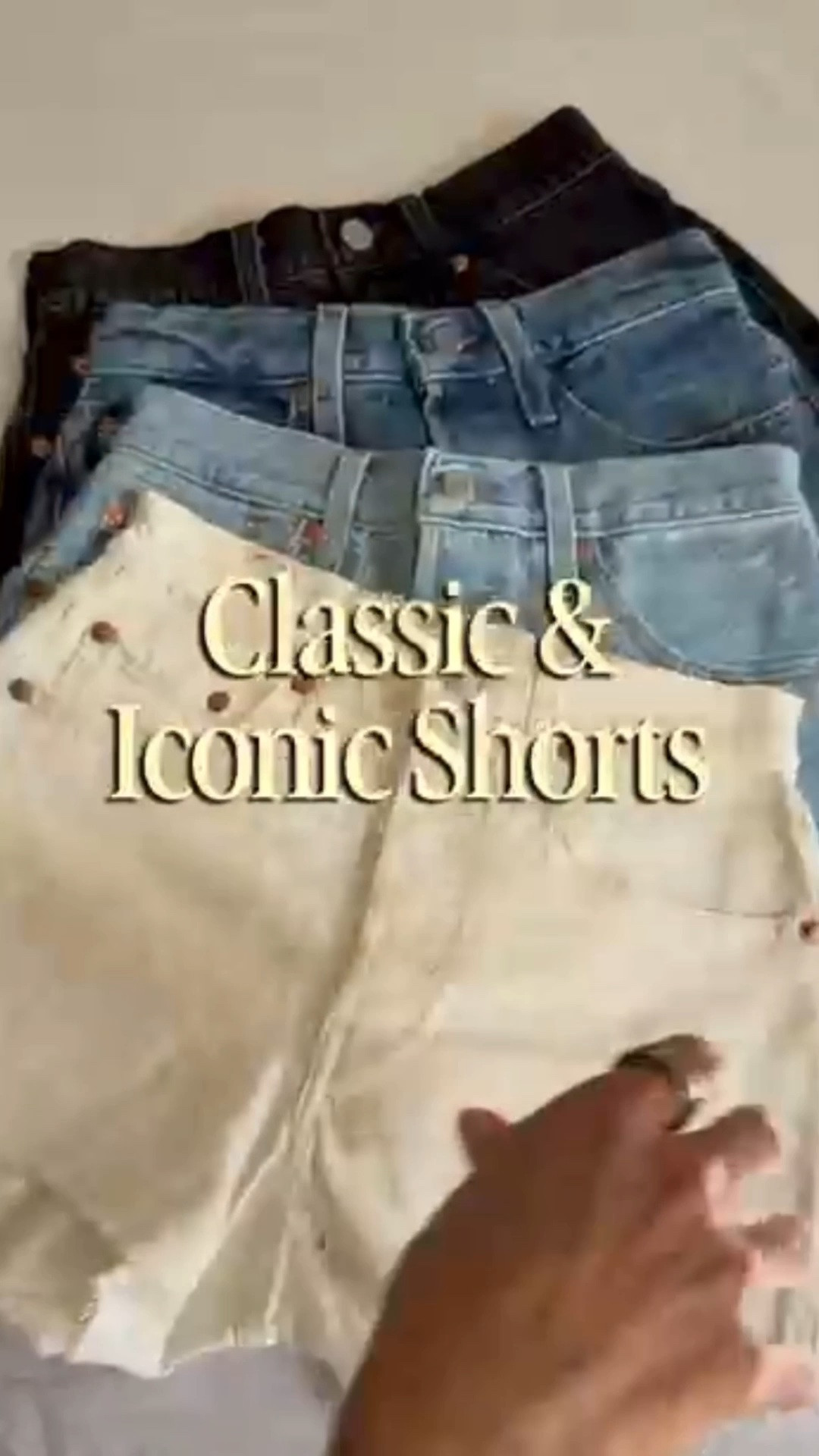 The shorts that do it all! The classic and iconic Levi’s that you know are great quality, won’t rid up, and will flatter your figure. Regular and curve styles are available!

#LTKootd