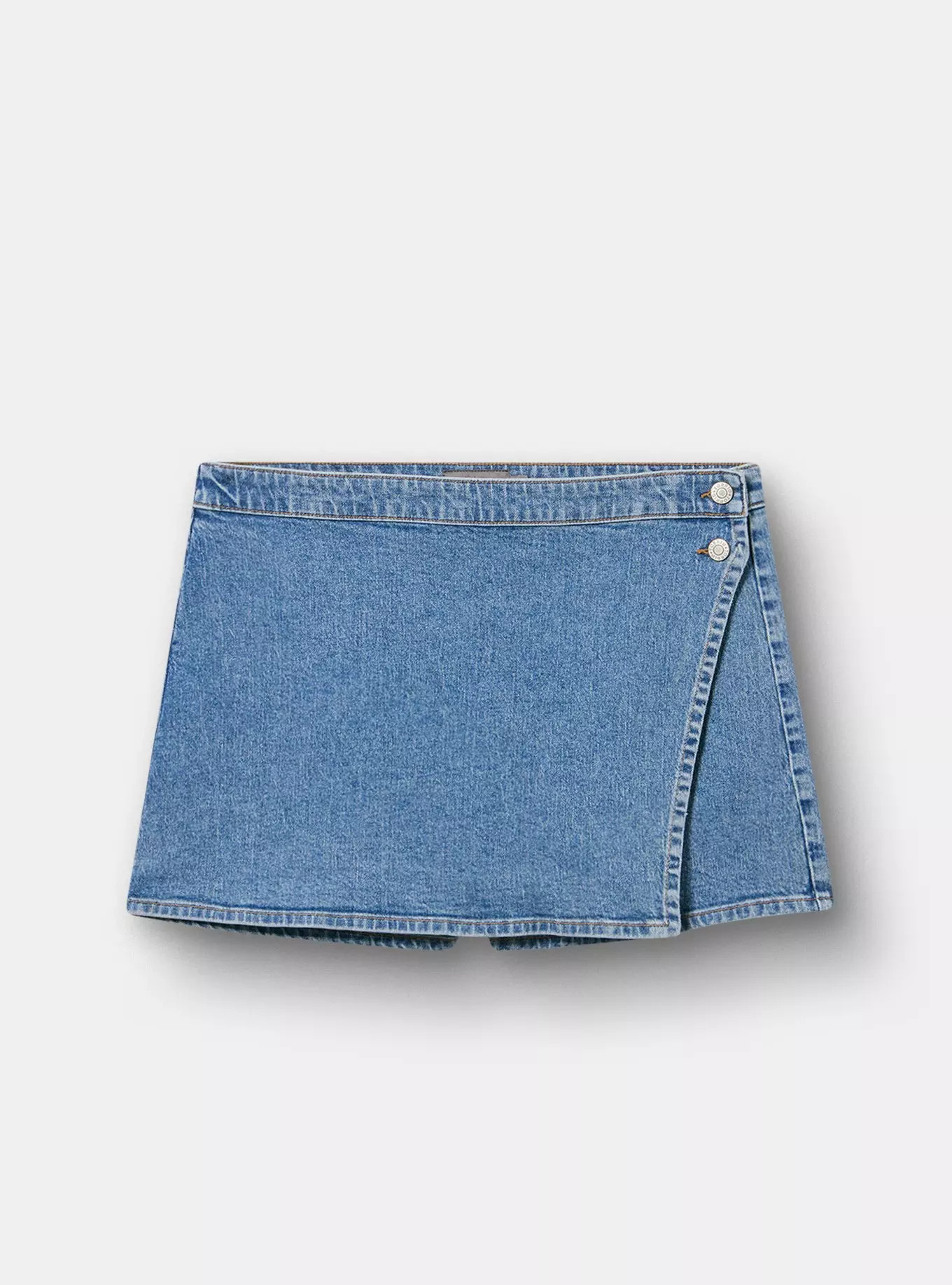 Wrap A-Line Denim Skort | Torrid (US & Canada)