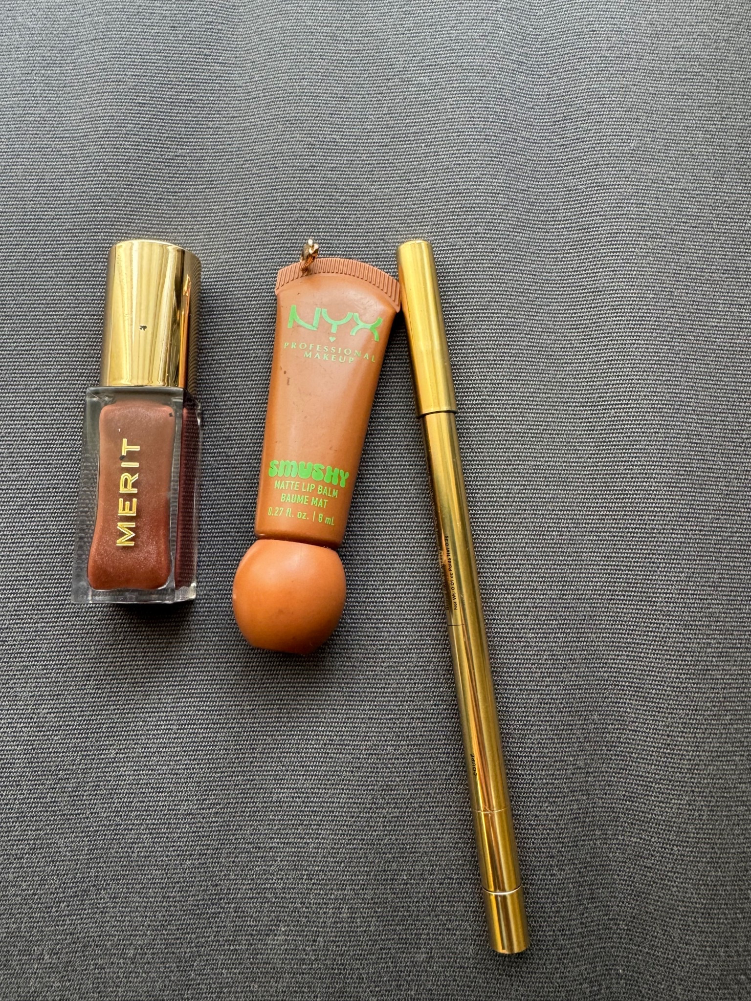 My easy lip combo 

Merit lip oil 
Nyx lipstick 
Merit lip liner 

Beauty must haves 
Lip gloss 
Lipstick 
Merit 
Nyx 

#LTKBeauty #LTKselfcare #LTKgrwm