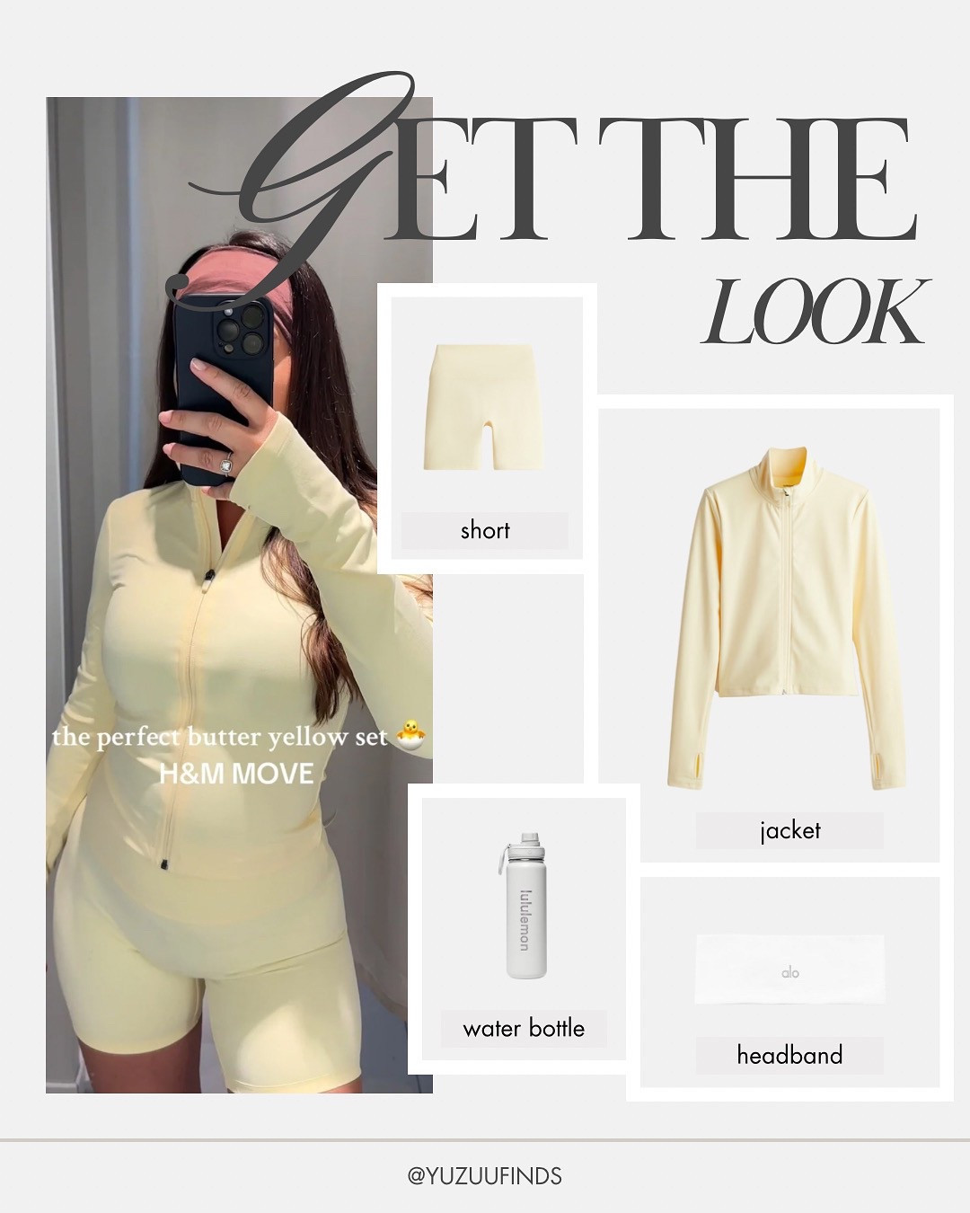 Get the look 🤍🧈