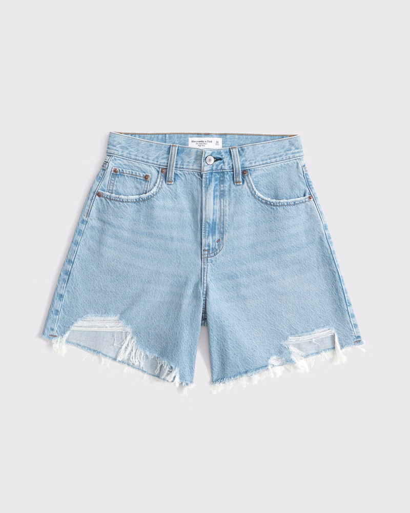 Women's High Rise Loose Short | Women's Bottoms | Abercrombie.com | Abercrombie & Fitch (US)