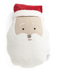 Wool Blend Santa Shaped Pillow | Marshalls