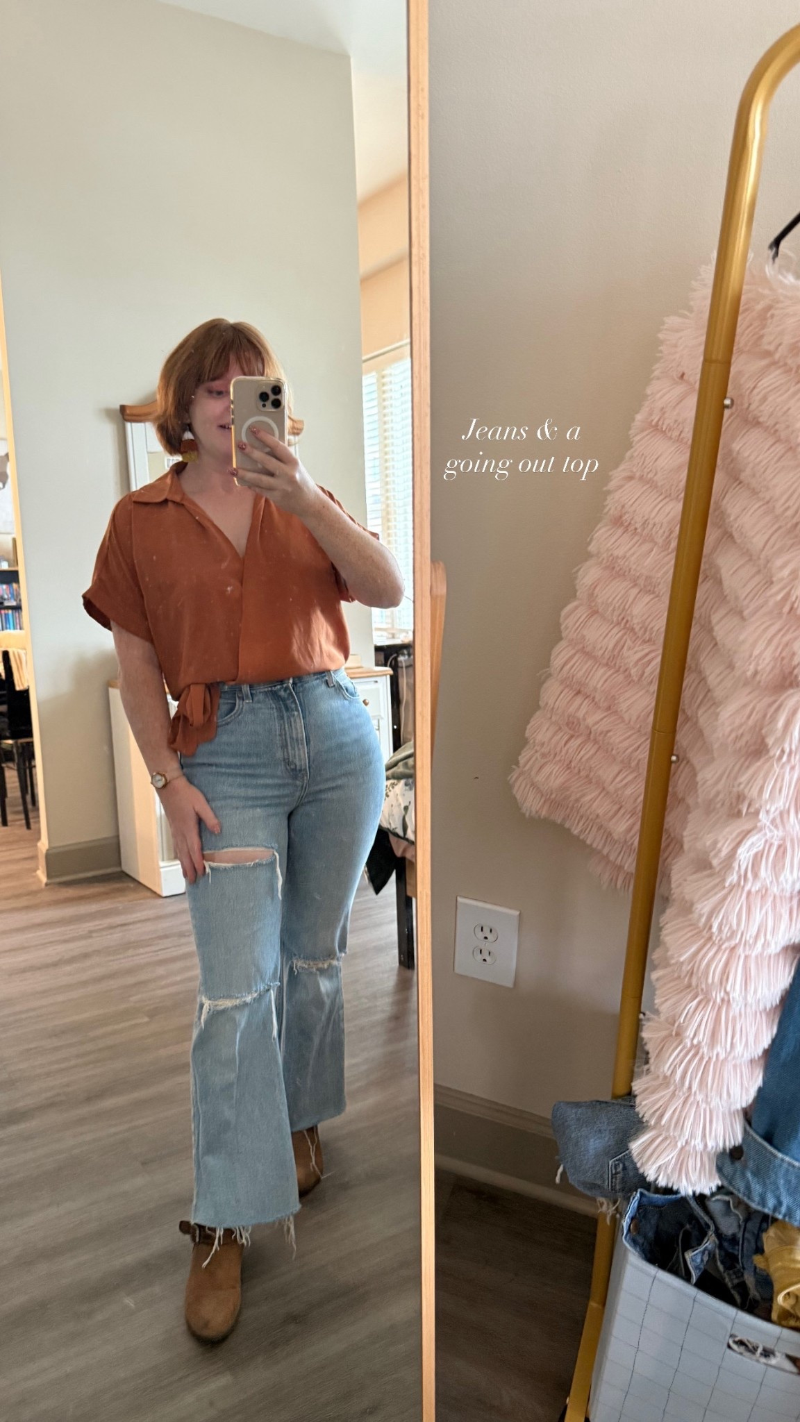 Jeans and going out top 

#LTKSeasonal #LTKStyleTip #LTKPetite