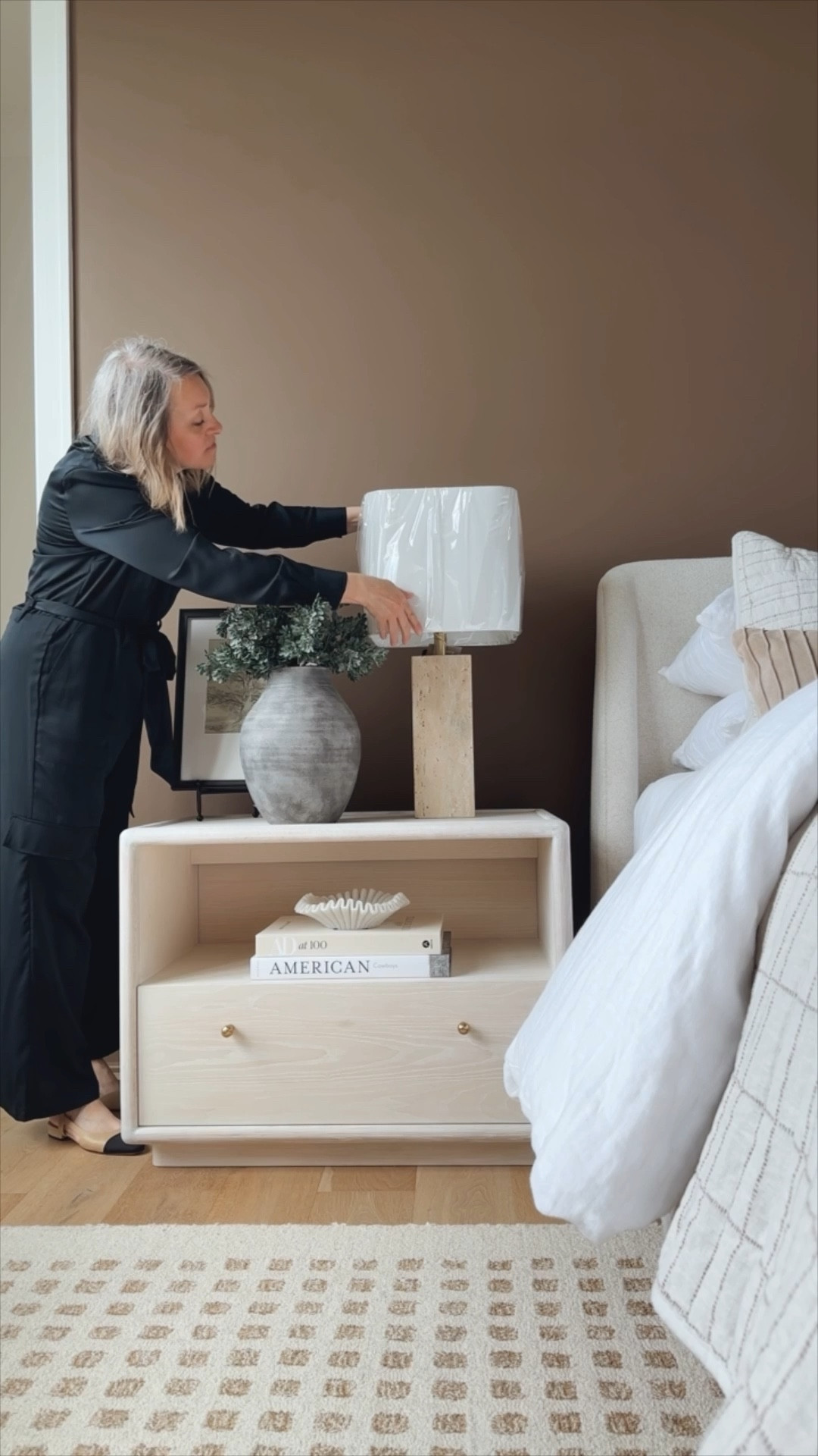 Two designer lookS for less under $100!! The travertine table lamp is on sale for $75 and it is so beautiful with its square lampshade. It is solid stone! The curved lamp has such great texture and is an Arhaus look for less. 
Marshall’s and tjmaxx 



#LTKhome #LTKfindsunder100 #LTKsalealert