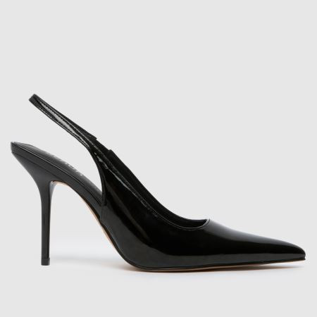 Womens Black schuh Sade Slingback Court High Heels | schuh | Schuh