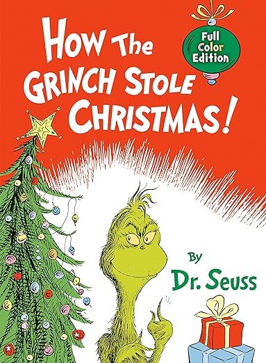 How the Grinch Stole Christmas!: Full Color Jacketed Edition (Classic Seuss)     Hardcover – Pi... | Amazon (US)