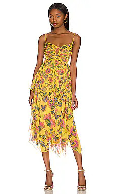 MISA Los Angeles Daphne Dress in Grand Canary Mix from Revolve.com | Revolve Clothing (Global)