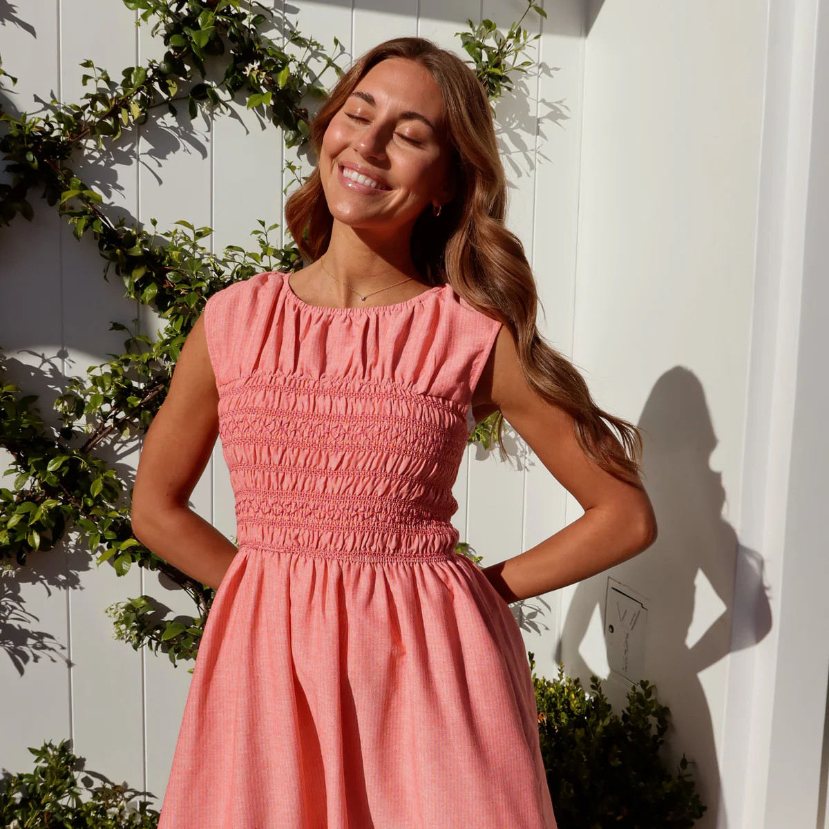 Margot Pinstripe Maxi | Henly