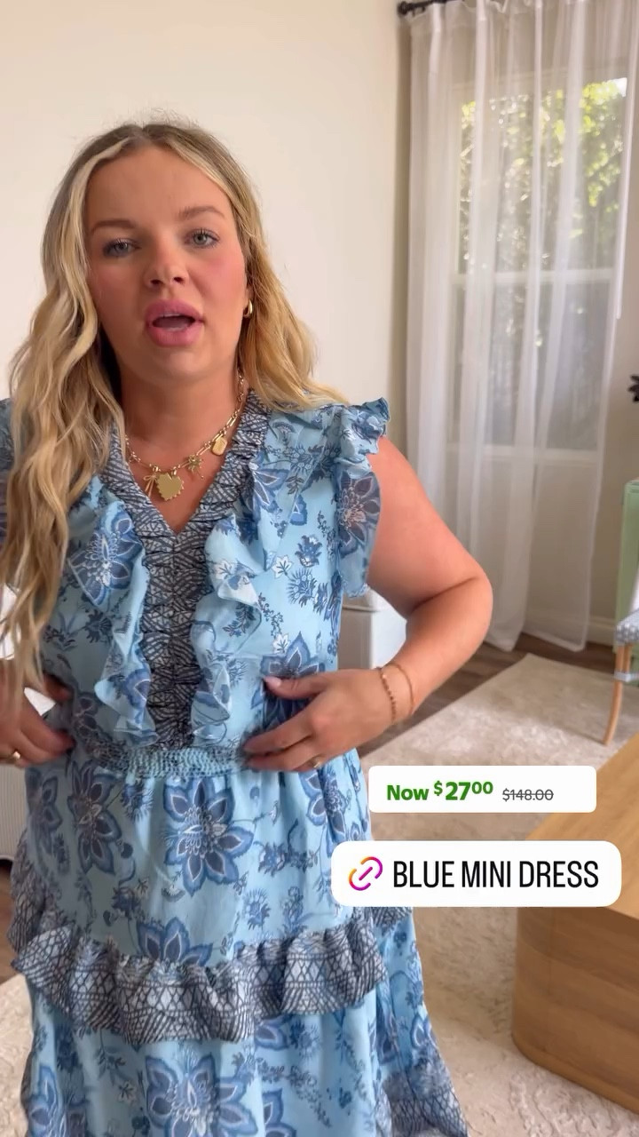 Love this roughly blue floral dress. Comes in a coral print as well!

#LTKMidsize #LTKSaleAlert #LTKSeasonal