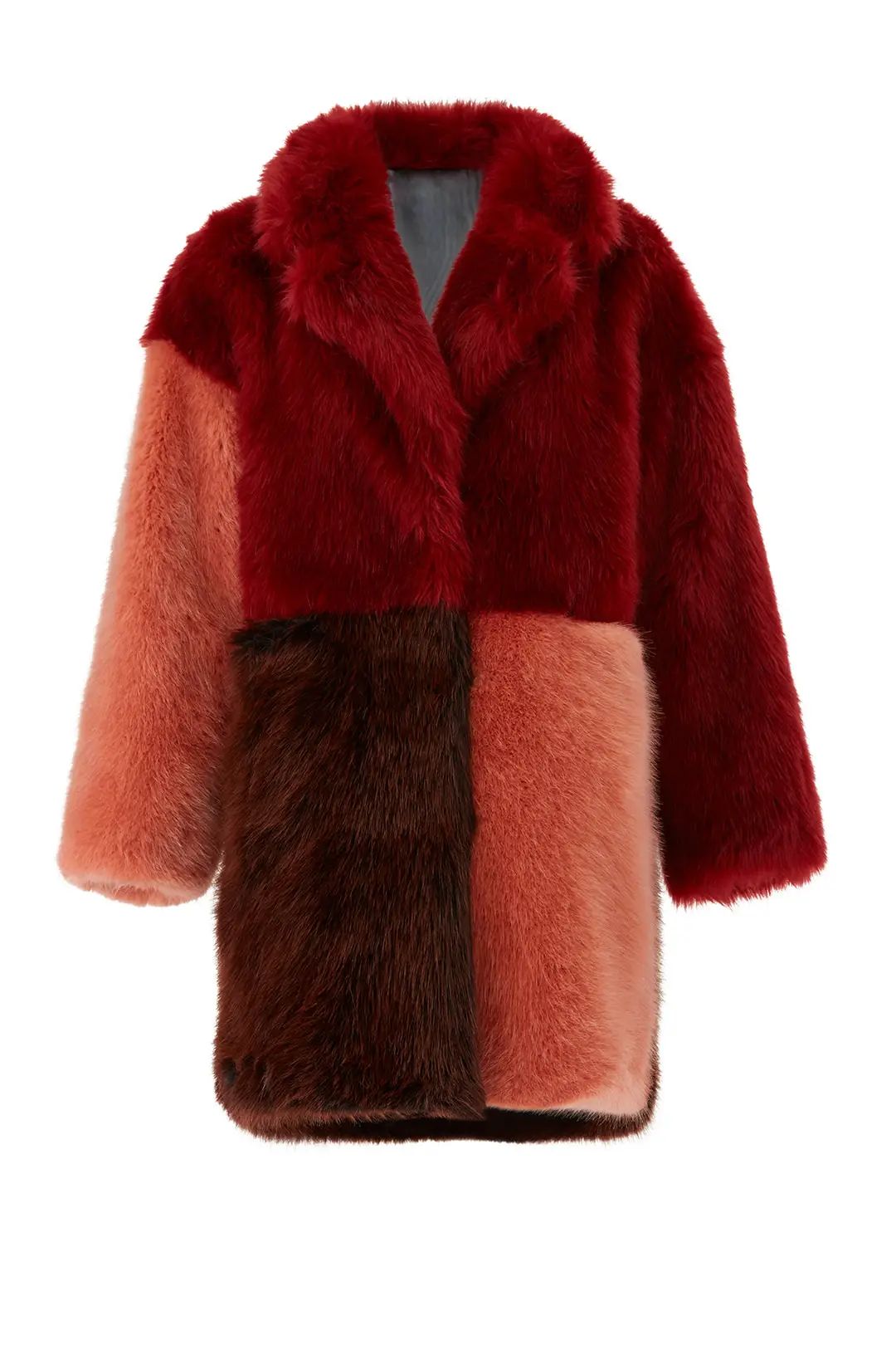 Faux Fur I Mean Business Coat | Rent The Runway
