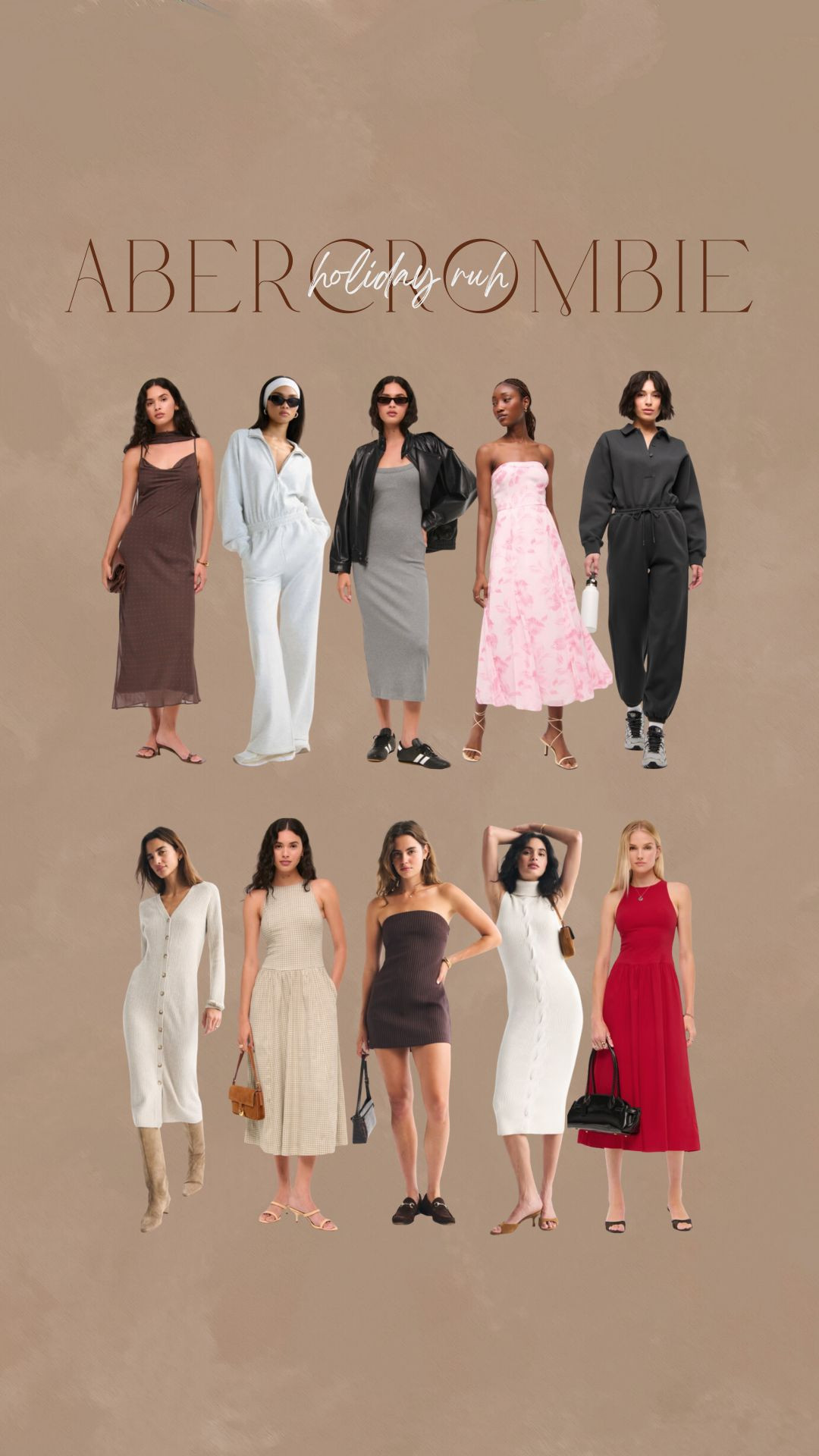 Abercrombie Holiday Haul !! Save 40% off almost everything during these holiday deals !! 

 #LTKGiftGuide #LTKHoliday #LTKSaleAlert