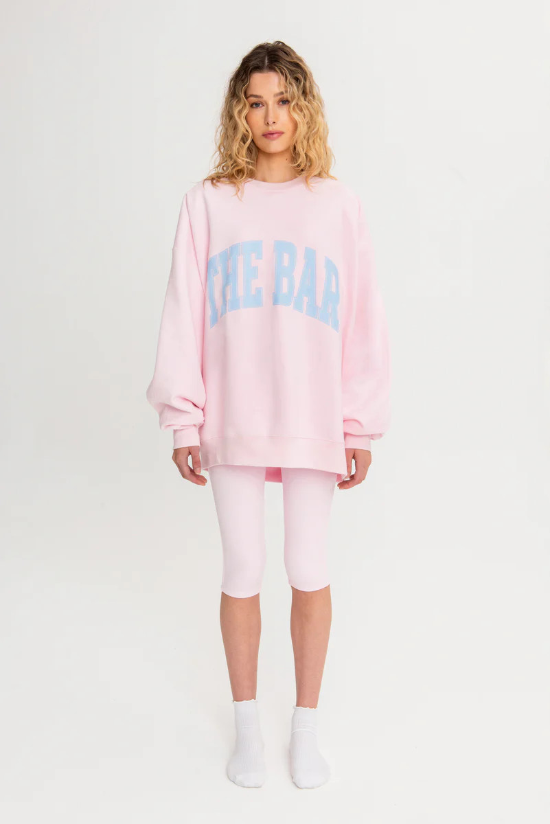 INSIDE OUT REVERSIBLE SWEATSHIRT - PEONY / IRIS | The Bar