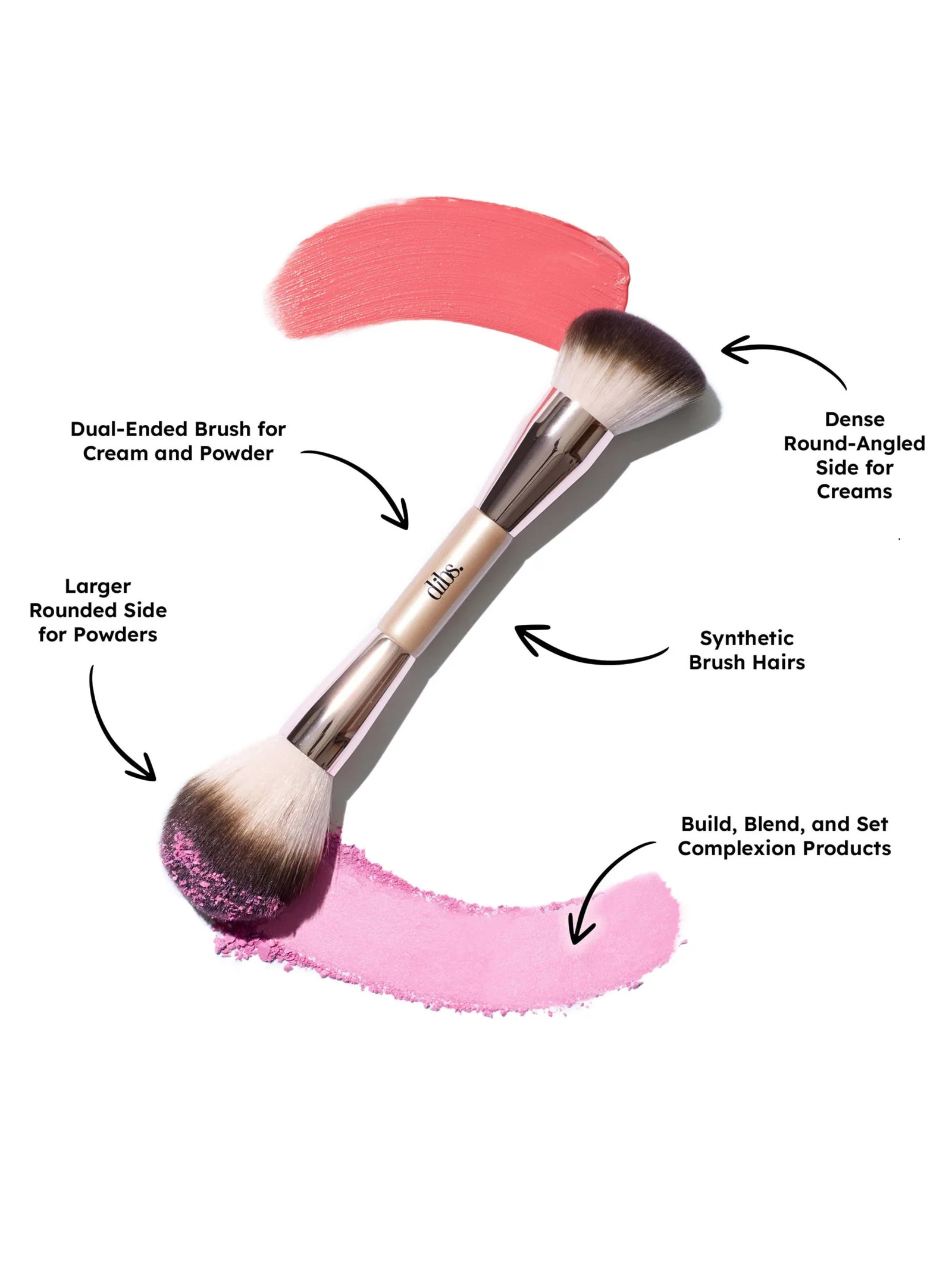 Duo Brush Face | DIBS Beauty | DIBS Beauty