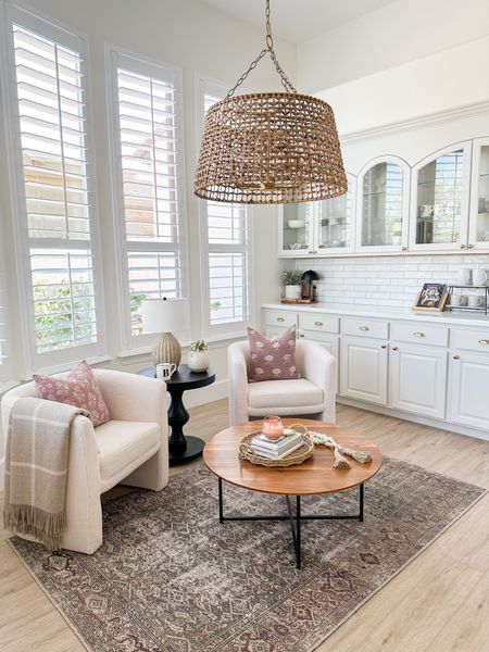 Breakfast nook to keeping room! 


#LTKFind #LTKhome #LTKstyletip