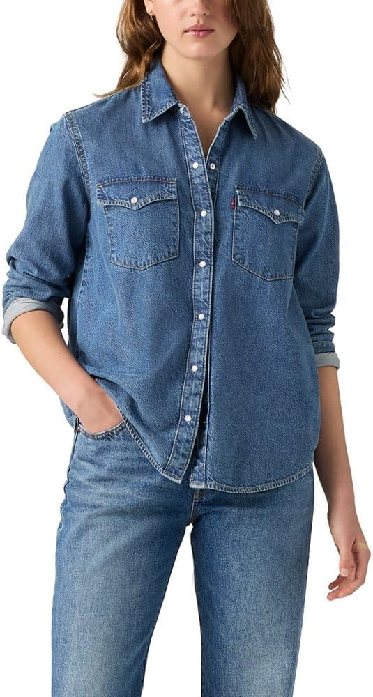 Levi's Women's Evans Relaxed Western Shirt | Amazon (US)