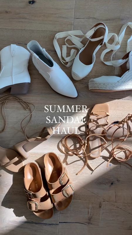 I’ve been wearing these sandals and boots on repeat this spring and summer!  I tend to reach for these daily! 

Summer outfit / shoes / sandal / Birkenstock / heels / white boots 


#LTKShoeCrush #LTKSeasonal #LTKSaleAlert