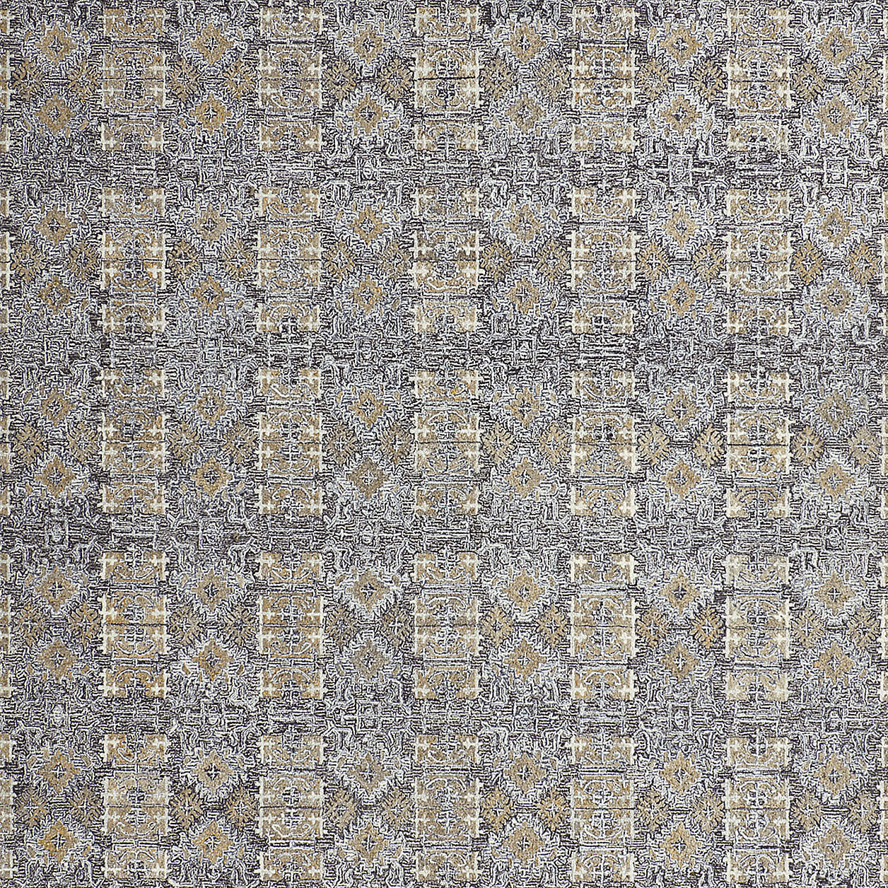 Alvarez Wool Hand-Tufted Lapis Blue Area Rug 9'x12' + Reviews | Crate & Barrel | Crate & Barrel